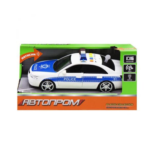 

Машинка "Автопром. Полиция" JIADIHONG. 37333