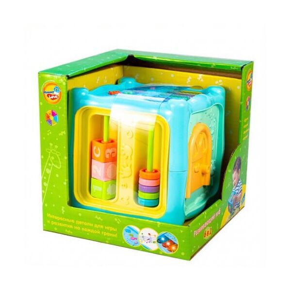 

Интерактивная игрушка "Развивающий куб" 6 в 1 Mommy Love. 38977
