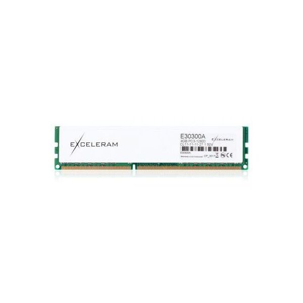 

Модуль памяти для компьютера eXceleram DDR3 4GB 1600 MHz Heatsink: white Sark (E30300A). 42897