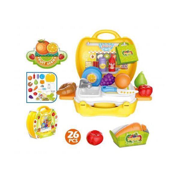 

Игровой набор "Фрукты" в чемоданчике Bowa. 37756