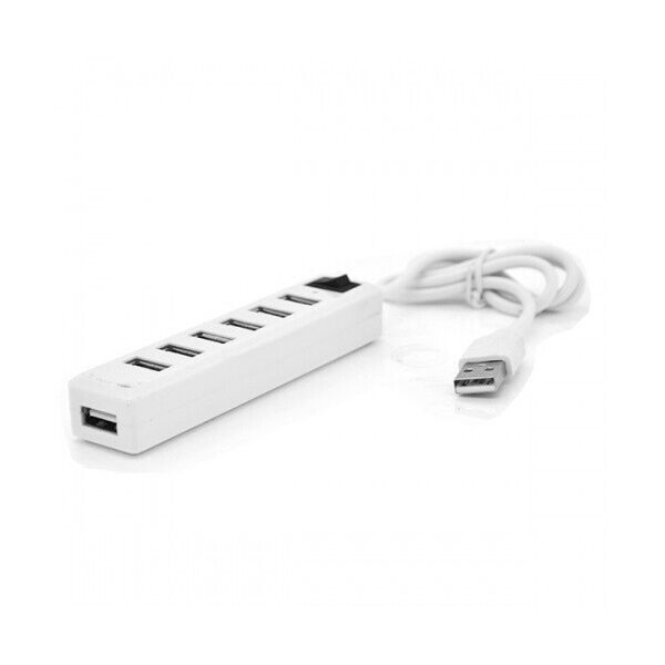 

Концентратор USB2.0 Voltronic 7хUSB2.0 White (YT-H7S-W/12904), Blister