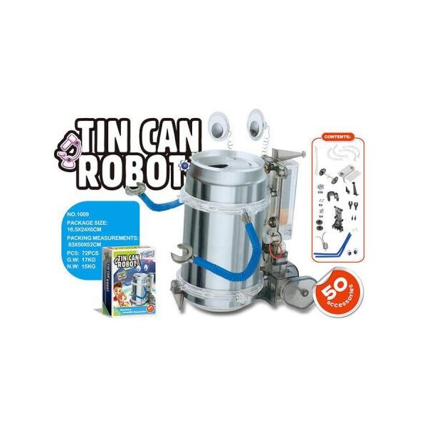 

Обучающий набор "Tin Can Robot" YG Toys. 39785