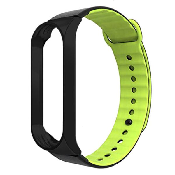

Ремешок Armorstandart Sport Silicone для Xiaomi Mi Band 3 Black/Green (ARM54513)