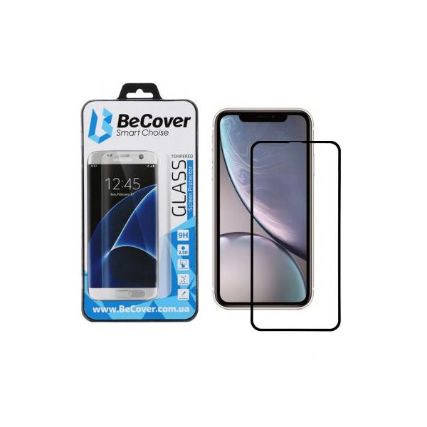 

Стекло защитное BeCover Apple iPhone 11 Black (704103). 44980