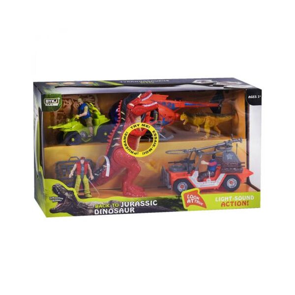 

Игровой набор "Юрский период" с динозавром J.L.X. Toys. 37644