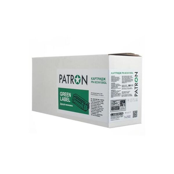 

Картридж Patron SAMSUNG ML-1710/SCX-4100 GREEN Label (PN-SCX4100GL). 43512