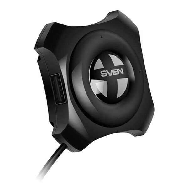 

Концентратор USB2.0 Sven HB-432 черный, 4xUSB2.0