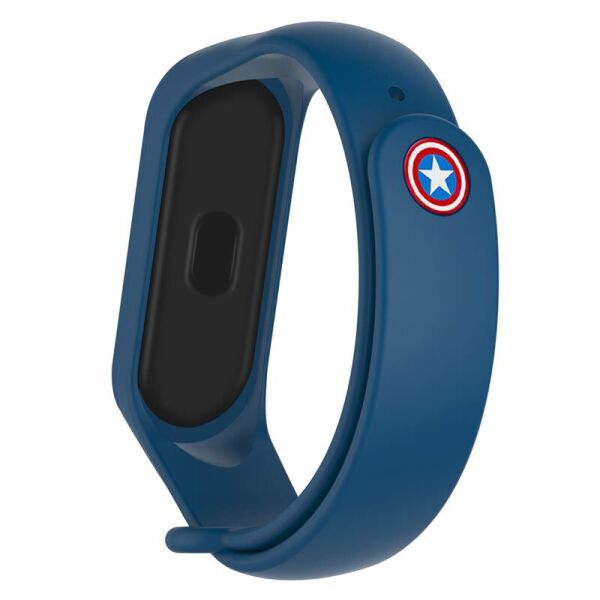 

Ремешок Armorstandart Superhero Edition для Xiaomi Mi Band 4/3 Captain America Blue (ARM55061)