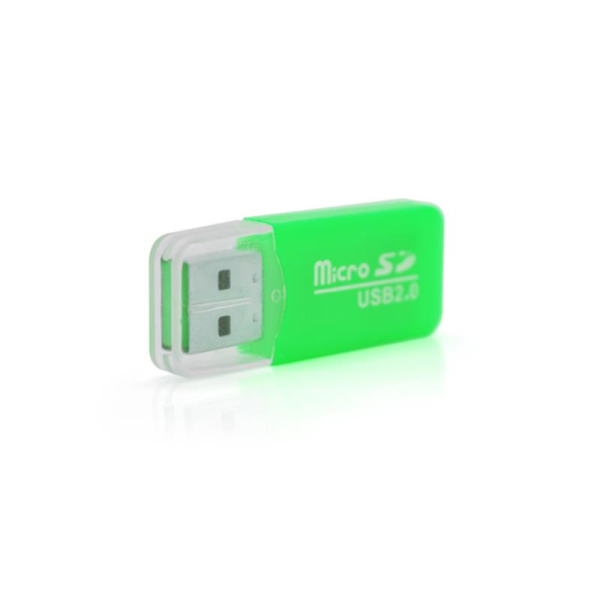 

Кардридер USB2.0 Merlion CRD-1GR/01021 Green