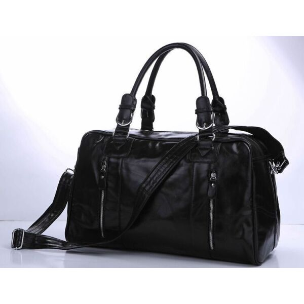 

Сумка дорожная 14135 кожаная Vintage черная