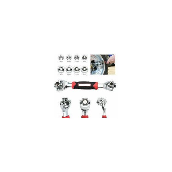 

Универсальный ключ Universal Wrench 48 инструментов в 1