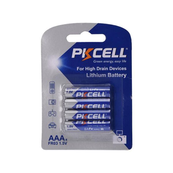 

Батарейка PKCELL LiFe AAA/FR03 BL 4шт