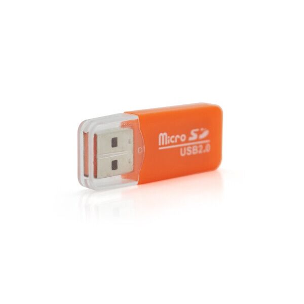 

Кардридер USB2.0 Merlion CRD-1OR/01020 Orange