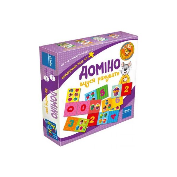 

Настольная игра Smart Games Домино. Учусь считать (82500)
