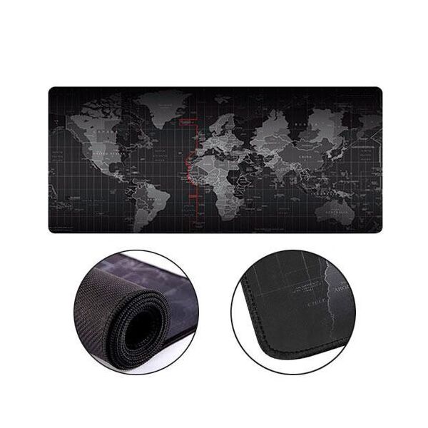 

Игровая поверхность, большой коврик для мышки игровой 70х30см Карта Мира