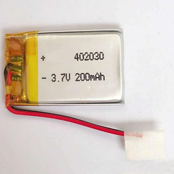 

Аккумулятор 402030 Li-pol 3.7В 200мАч для RC моделей GPS MP3 MP4