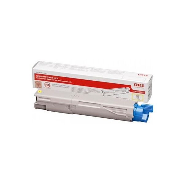 

Тонер-картридж OKI C3500/C3520MFP/C3530MFP Yellow (43459333)