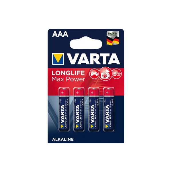 

Батарейка Varta AAA LONGLIFE Max Power LR06 * 4 (04703101404)