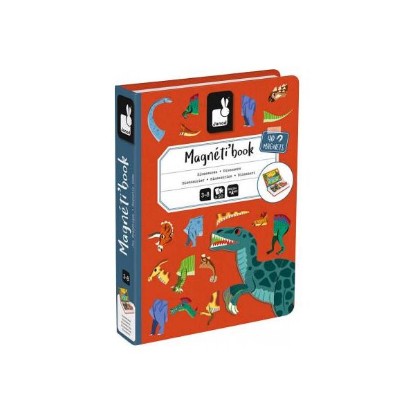 

Развивающая игрушка Janod Магнитная книга Динозавры (J02590)