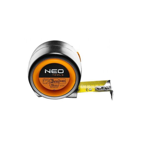 

Рулетка Neo Tools компактная 5 м x 25 мм, selflock, магнит (67-215)