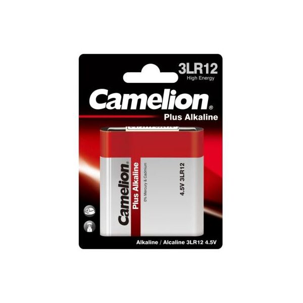 

Батарейка Camelion 3LR12 Plus Alkaline * 1 (3LR12-BP1)
