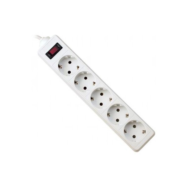 

Сетевой фильтр питания Defender ES 1.8m 5 роз. white (99481)