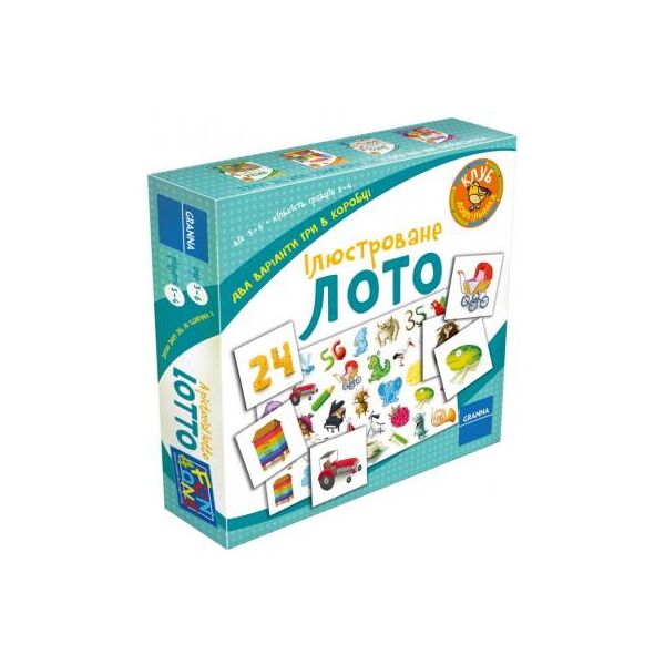 

Настольная игра Granna Иллюстрированное лото (82517)
