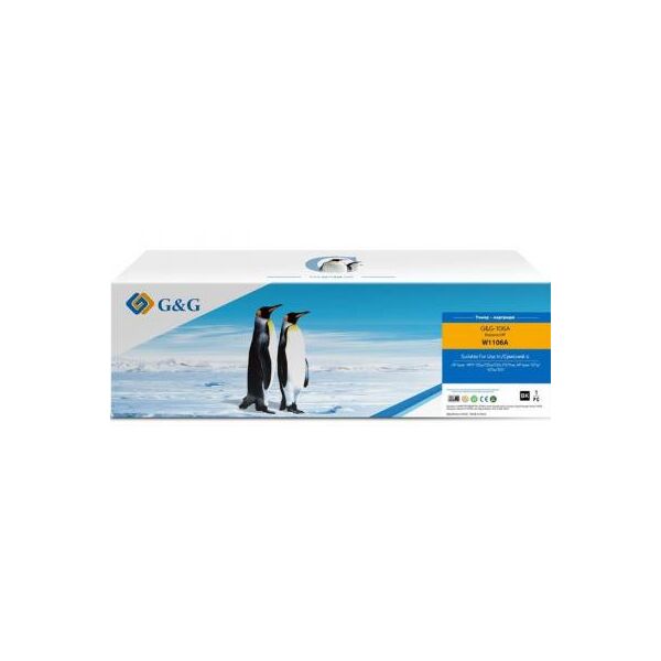 

Картридж G&G HP 106A M107/135/137/ W1106A Black 1K (G&G-106A)