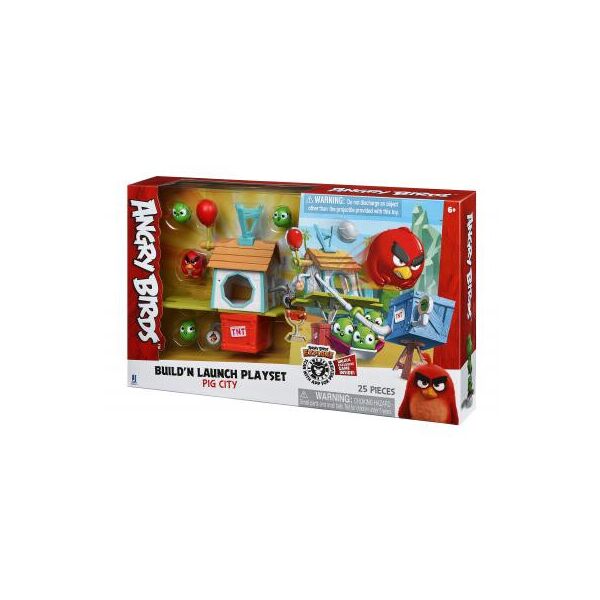 

Фигурка Jazwares Angry Birds Medium Playset Pig City Build 'n Launch Playset (ANB0015)