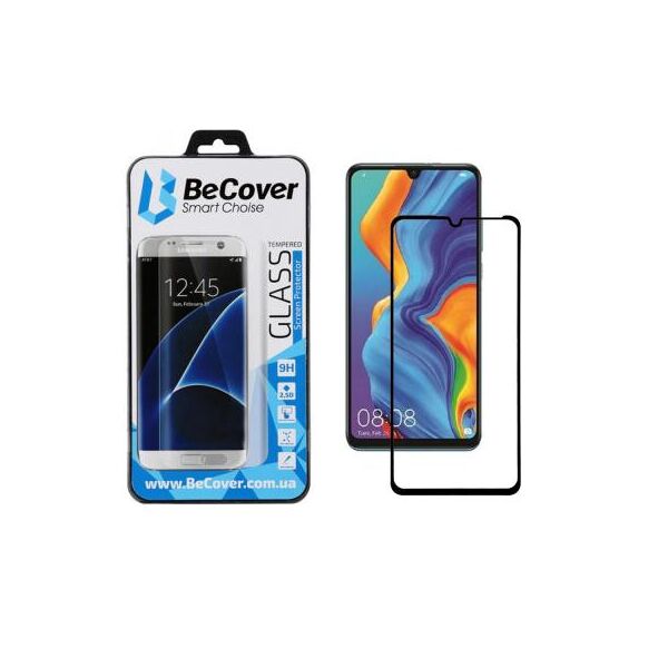 

Стекло защитное BeCover Huawei P30 Lite Black (703833)