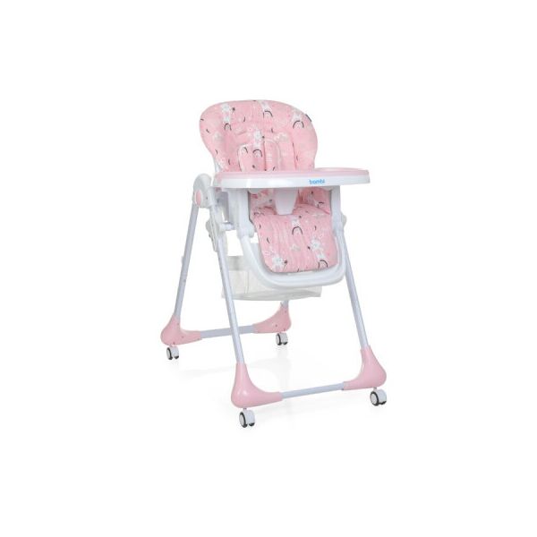 

Стульчик для кормления Bambi M 3233 rabbit gilr pink