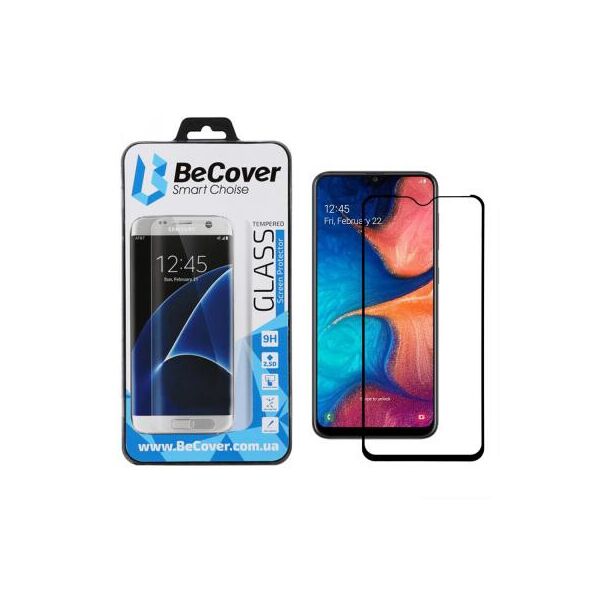 

Стекло защитное BeCover Samsung Galaxy A20 SM-A205 Black (703678)