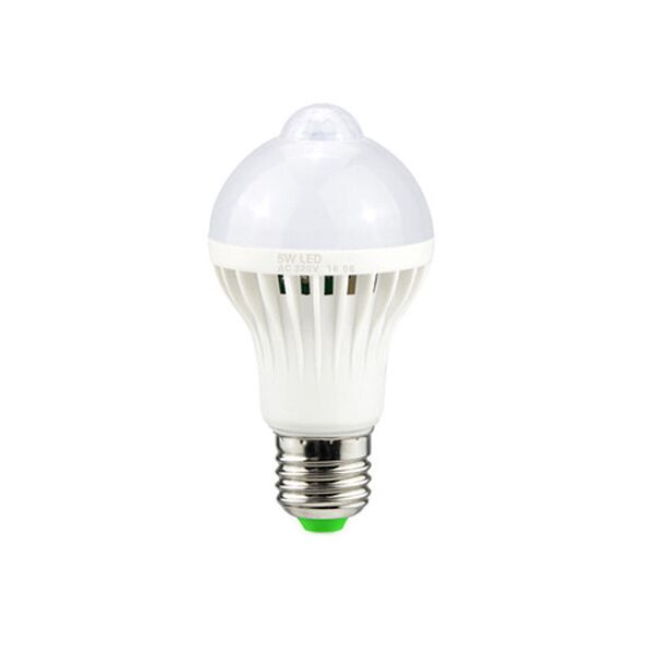 

Лампа светодиодная с датчиком движения E27, 12 LED 5Вт