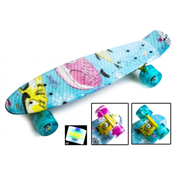 

Penny Board "Cool Cat" Светящиеся колеса