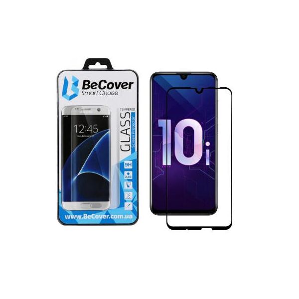 

Стекло защитное BeCover Honor 10i Black (703897)