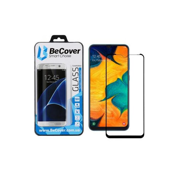 

Стекло защитное BeCover Samsung Galaxy A30/A30s 2019 SM-A305/SM-A307 Black (703442)