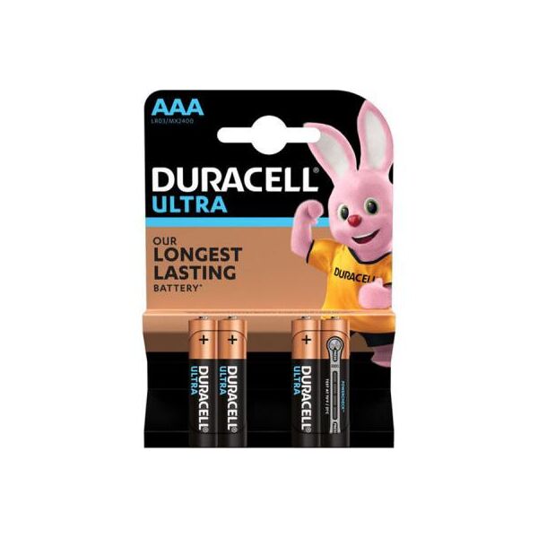 

Батарейка Duracell Ultra AAA LR03 * 4 (5004806)