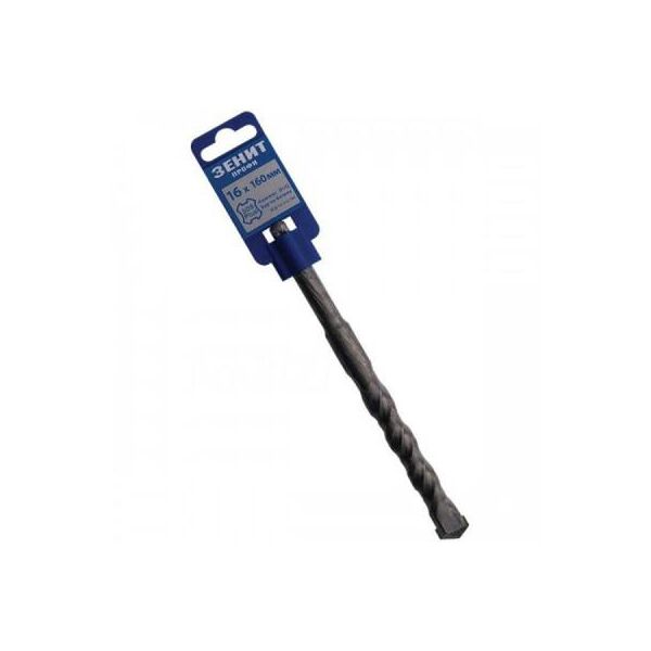 

Бур Зенит "ПРОФІ" SDS-Plus 16х160 мм, спираль 4S (20016160)