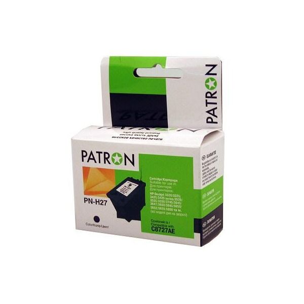 

Картридж Patron для HP C8727AE Black (PN-H27)