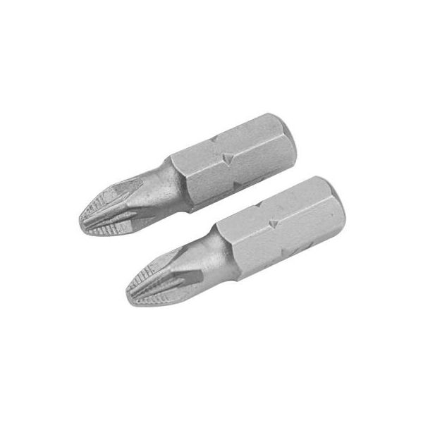 

Набор бит Tolsen S2A крестовые PZ 1х25 мм, 2 шт (20217)