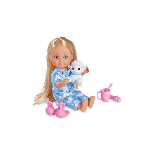 

Кукла Simba Эви Вечерняя сказка в пижаме с игрушкой (5733406)
