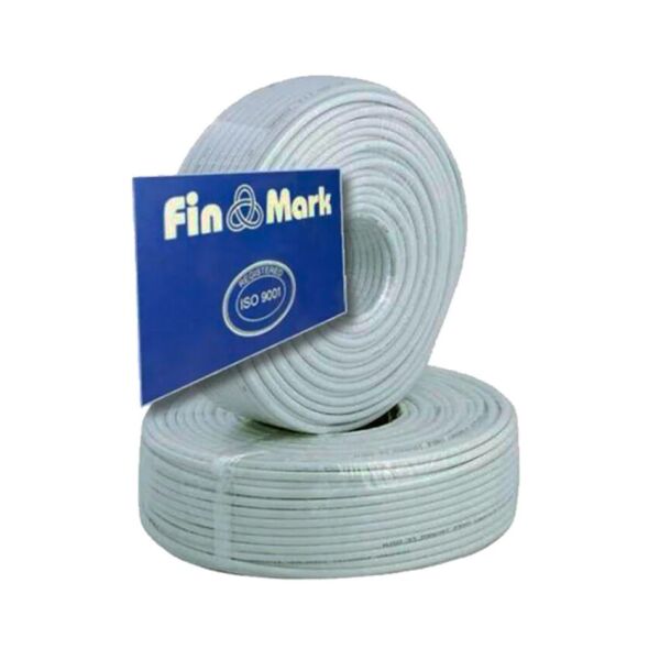 

TV кабель 75 Ом "FinMark" 690 white (100 м)