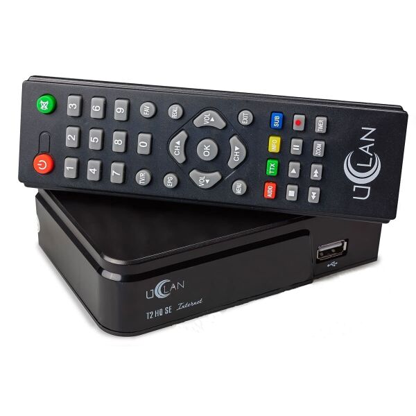 

DVBT/T2 приемник UClan T2 HD SE Internet
