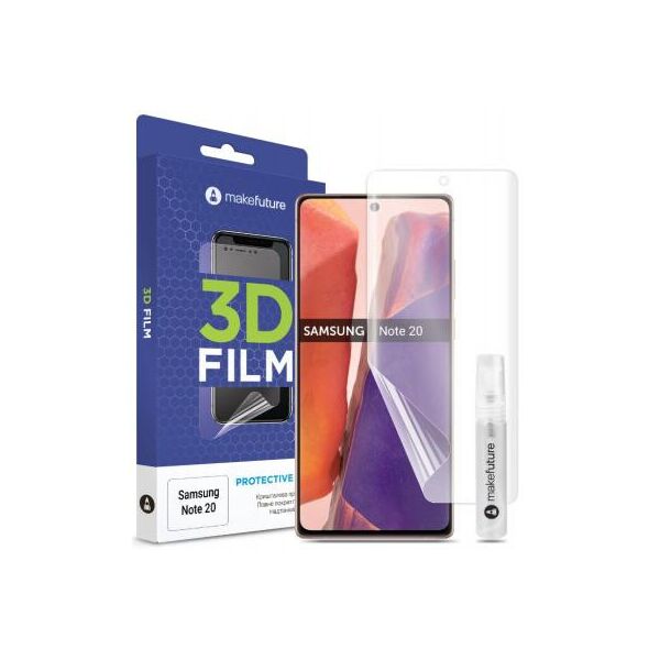 

Пленка защитная MakeFuture Samsung Note20 Liquid Glue 3D Film (MFA-SN20)