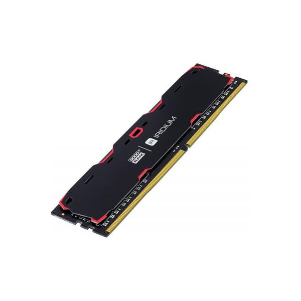 

Модуль памяти для компьютера DDR4 8GB 2400 MHz Iridium Black Goodram (IR-2400D464L15S/8G)