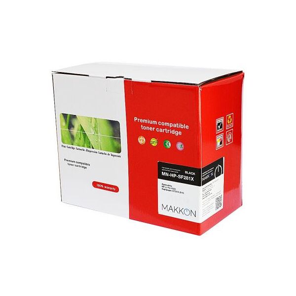 

Картридж Makkon HP LJP CF281X (81X) (SF281X) 25k (MN-HP-SF281X)