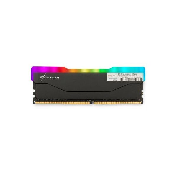 

Модуль памяти для компьютера DDR4 16GB 3600 MHz RGB X2 Series Black eXceleram (ERX2B416369C)