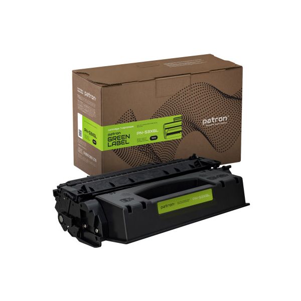 

Картридж Patron HP Q7553X GREEN Label (PN-53XGL)