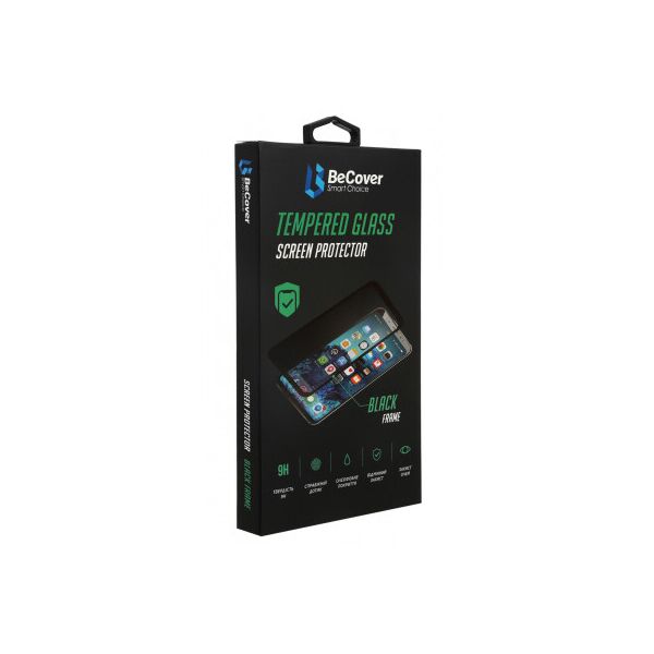 

Стекло защитное BeCover Apple iPhone 13 Pro Max Black (706664)