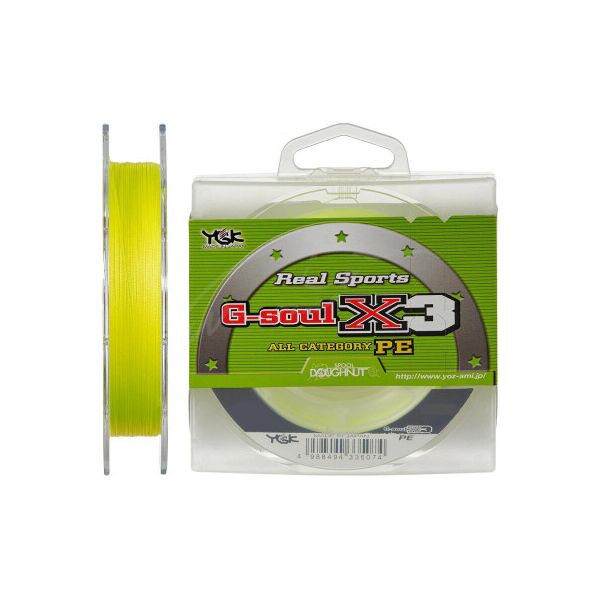 

Шнур YGK G-Soul X3 100m Yellow 0.7/0.135mm 11.5lb (5545.01.91)